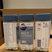 LIVOL 50+多种维生素片包邮包税